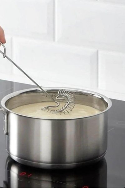 ViZKA 2-Piece Stainless Steel Whisk Set, Metal Egg Beater Set