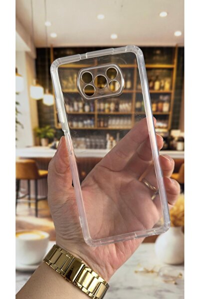 Vip Case حافظة شفافة ممتصة للصدمات متوافقة مع كاميرا Poco X3