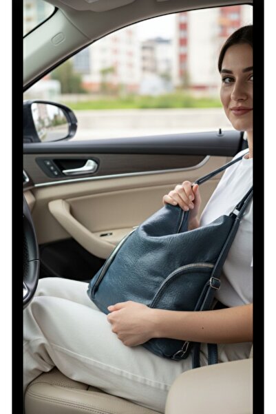 eflanmoda Γυναικείο σακίδιο ώμου και πλάτης με επένδυση από μαλακό συνθετικό ...