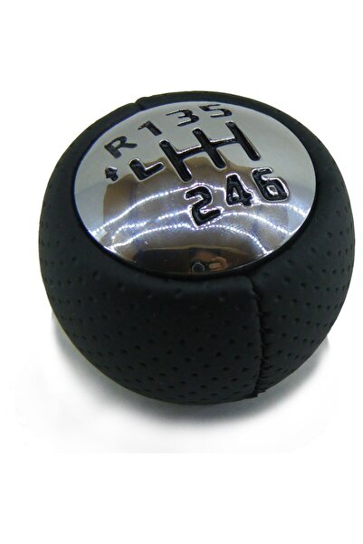 AutoAll Peugeot 307/308/407 6 Forward Leather Gear Shift Knob