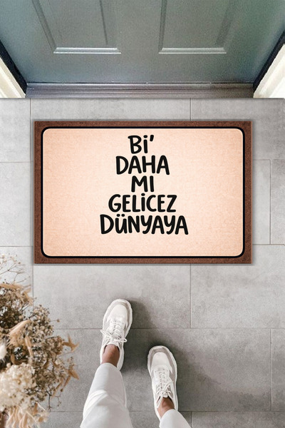 Rugmood Modern Digital Printing - What's Next? - Doormat