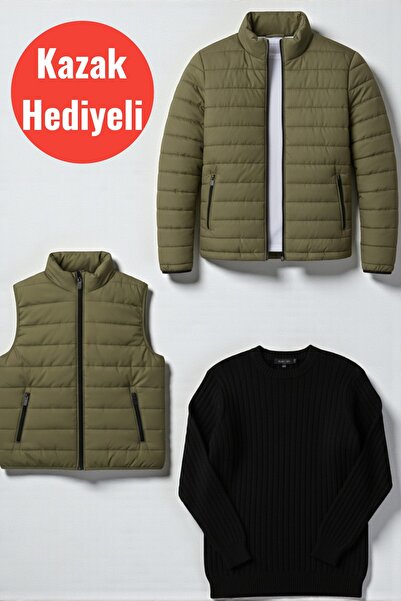 Gameyal Transitional Men's 3-Piece Combination Set |   Inflatable Coat + Vest...