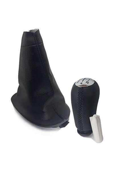 AutoAll Dacia Sandero Leather Gear Shift Knob and Gaiter Kit (2008-2012)