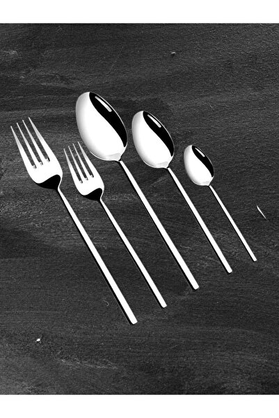 Nehir Glory 30 Piece Cutlery Set 6 Person Stainless Steel
