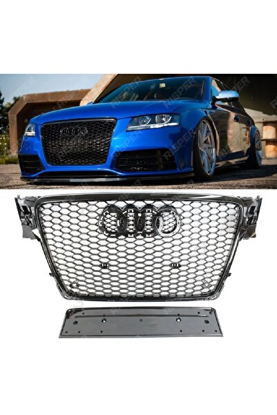 X POWER TUNİNG AUDİ A4 2008-2012 SİYAH RS4 ÖN PANJUR
