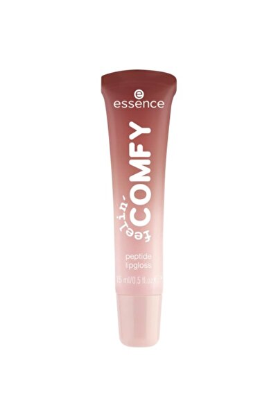 Essence MAKE-UP Gloss Lipgloss with Peptide Feelin’ Comfy Cinnamon Cuddles 02