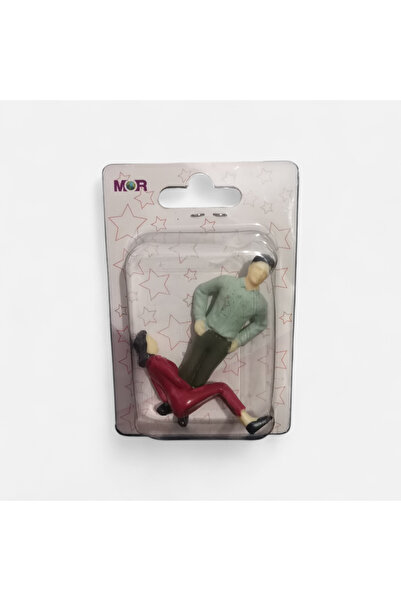 Mor Maket insan figürü 1/25 2 li paket
