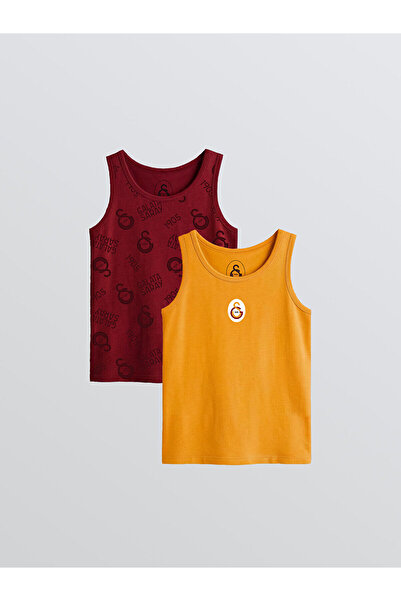 LC Waikiki Özmarka New Season Boys' Printed 2-Piece Undershirt