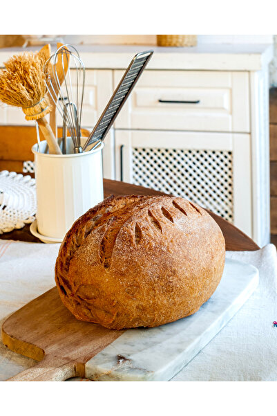 Doğal Anne Eli Kaş Ekşi Mayalı Köy Ekmeği (850-900gr)