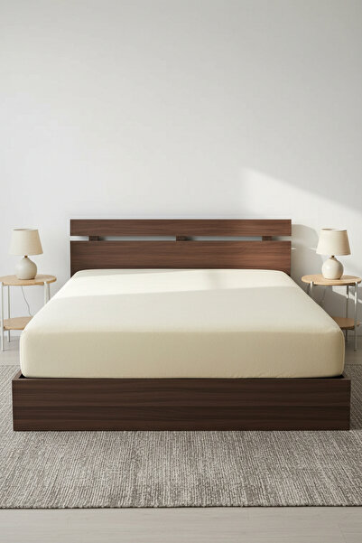 Comfort Craft Double Combed Cotton Fitted Sheet - 100% Cotton - 160 X 200 cm