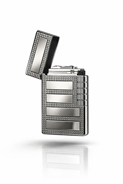 Tisaati Premium Exclusive Serisi Özel İşlemeli Desenli Tasarım Lüks Çakmak-Öz...