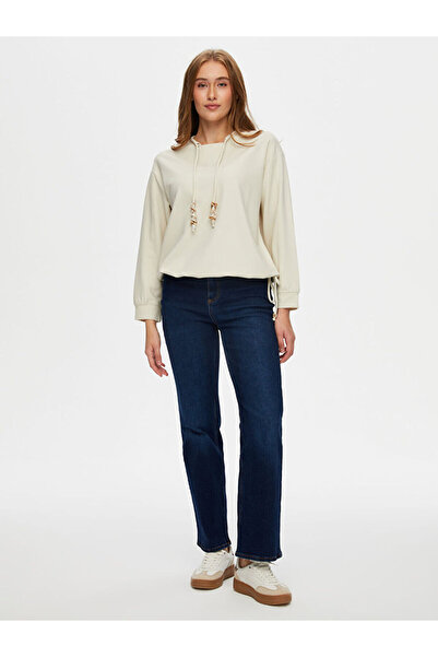 Faik Sönmez Relax Modallı Kemik Aksesuar Detaylı Sweatshirt W26SWT011