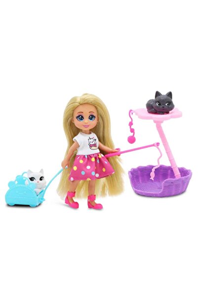 BYCEGU S01081125 مجموعة دمى صغيرة للأطفال والقطط من دريميز - صن