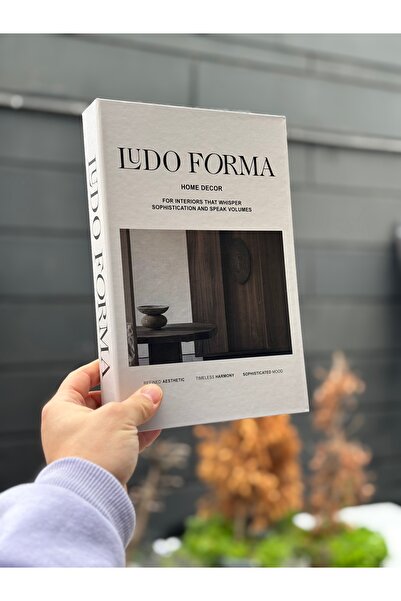 Nun Studio Tekli Dekoratif Kitap Kutu