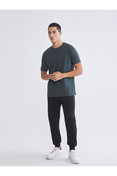 LC Waikiki Ανδρικό παντελόνι Jogger XSIDE ACTIVE, μαύρο, κανονικό κούφωμα