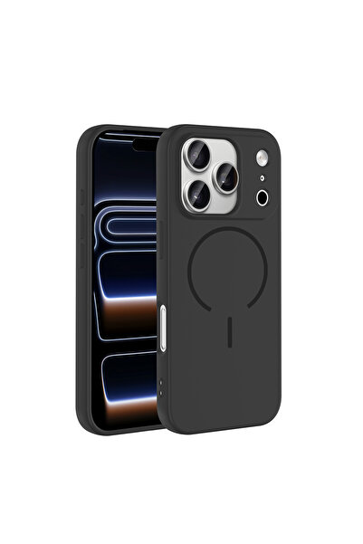 Başkenttekno حافظة آيفون 17 برو ميتا لانش إم-سيف مع حماية للكاميرا، مبطنة بال...