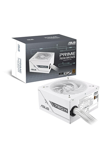 ASUS PRIME-750B-WHITE 750W 80 Bronze Power Supply (90YE00Y3-B0NA00)