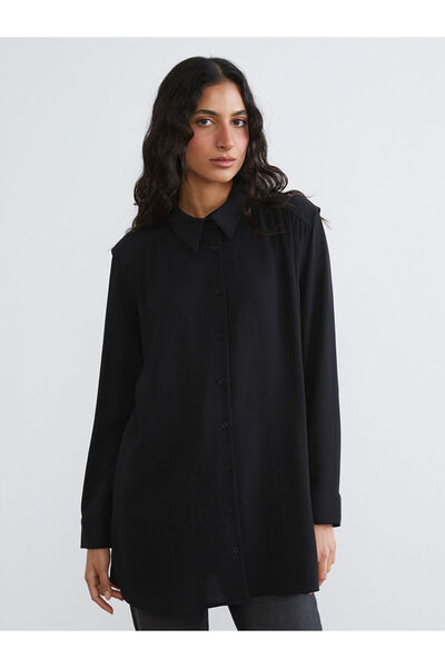 LC Waikiki Özmarka Нова колекция Облечена прекалено голяма дамска риза туника