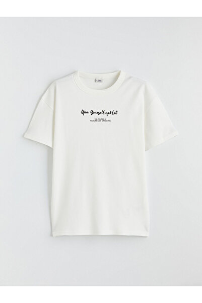 LC Waikiki LCW dječja majica sa štampanim tekstom za dečake