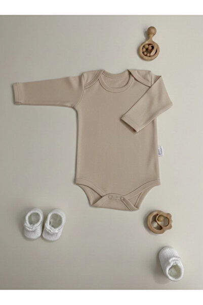 Butik Uzun Kollu Çıt Çıtlı Bebek Zıbını