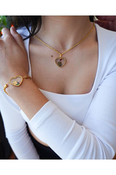 TB Tamer Bayrakçeken Masaj Aletleri Ve Tıbbi Ürün Gold Plated Necklace & Brac...