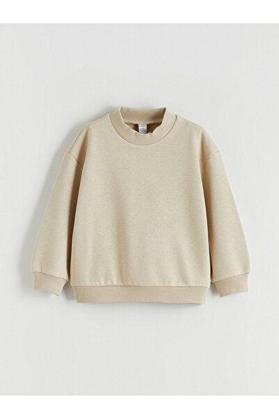 LC Waikiki Дебел суичър за момче с кръгло деколте