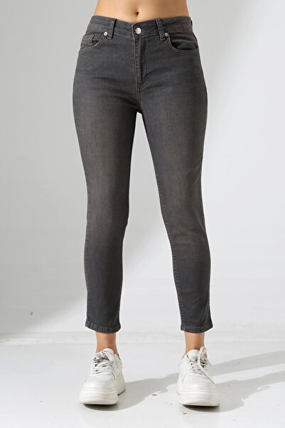 Cool & Sexy High Waist Slim Fit Smoked Jeans