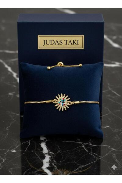 Judas Takı Gold Zircon Elevator Bracelet