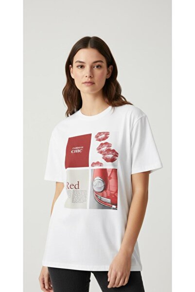 playwear CHICV1 (Tricou negru din bumbac pieptănat, cu mânecă scurtă, decolte...
