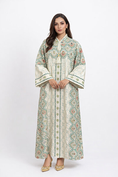 RONZA Women's Jacquard Jalabiya