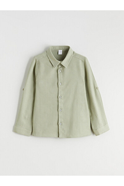 LC Waikiki Peak New Season Basic Long Sleeve Boys' Shirt