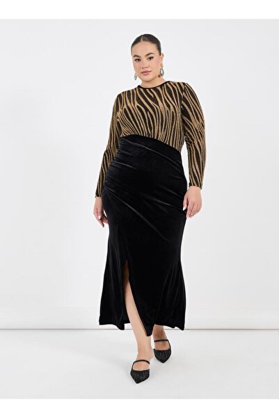 Stylish Long Bodycon Dress Plus Size with Special Design