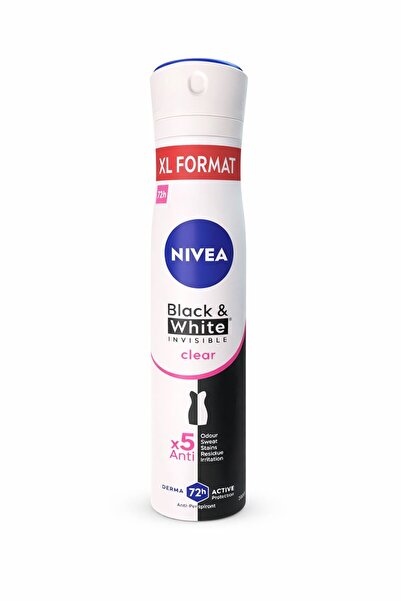 NIVEA Black&White Spray Invisible clearXL 200ml