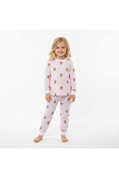 SeaBubbles طقم بيجامة تيدي للفتيات