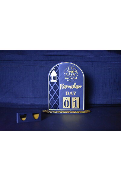 Zeugmartstudio Ramazan Takvimi Masaüstü Gün Sayacı- Dekoratif Ramazan Aksesuarı