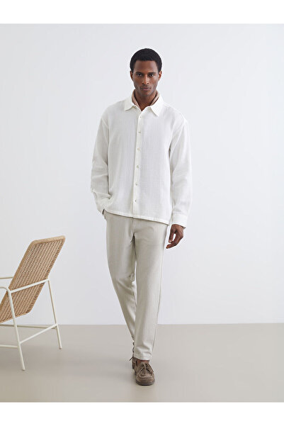 LC Waikiki Nevavm Slim Fit Men's Trousers with a Difference
