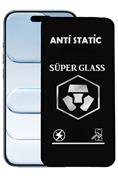 TechnoZone iPhone 17 Compatible Anti Static Dust Repellent Tempered Screen Pr...