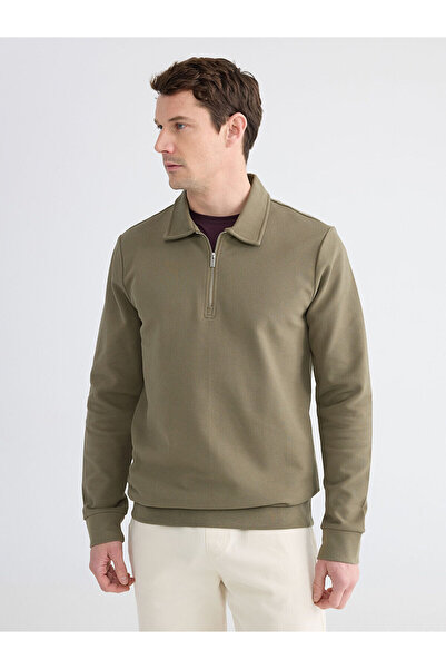 LC Waikiki Peak New Season Polo Neck Men's Sweatshirt