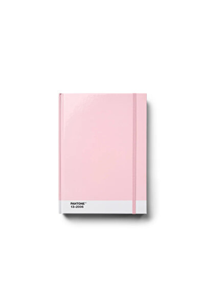 Pantone Büyük Boy Noktalı Not Defteri Pembe