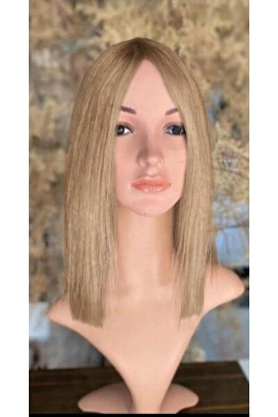 Gerçek Efsane Açık kumral gerçek saç tepelik