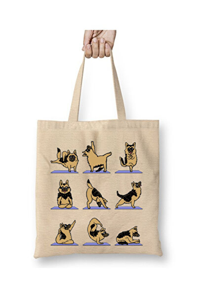 Toyaso Йога за немски овчарски кучета Немски овчарски кучета Пазарска чанта о...