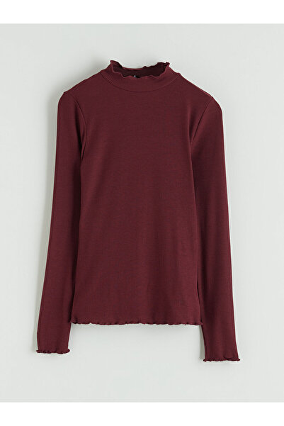 LC Waikiki Body de damă Özmarka, nou sezon, cu volane și guler înalt