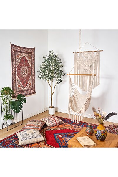 SCHENKERO شجرة زيتون اصطناعية بطول 182 سم - ديكور للشرفة والفناء