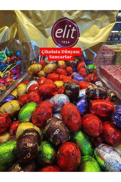 EMİNÖNÜ DÜNYASI ELİT Glutensiz Eggy Yumurta Çikolata 500 Gr