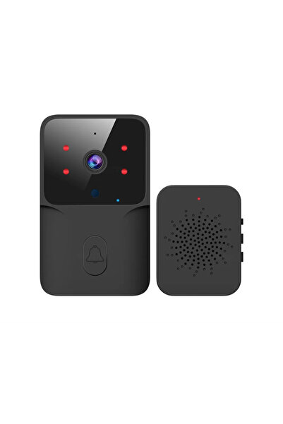 Smart Sonerie Video Wireless cu Cameră HD, Viziune Nocturnă și Audio Bidirecț...