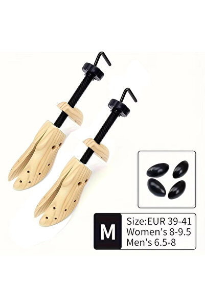Choice M 2PCS 1/2Pc Shoe Stretcher Women and Men's Shoe Widener - Wooden Expa...