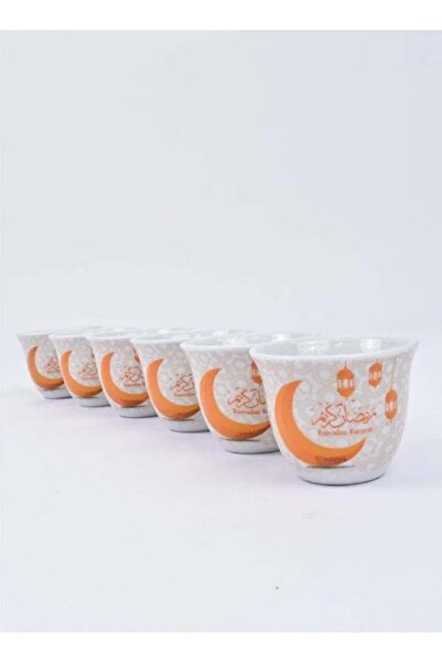 Fun Moment A set of 6 coffee cups with various Ramadan designs