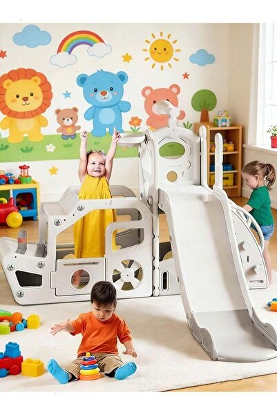 Yoawllty مجموعة زلاقات بيبيترونيك للأطفال الصغار بتصميم سفينة فضائية - لعبة ت...