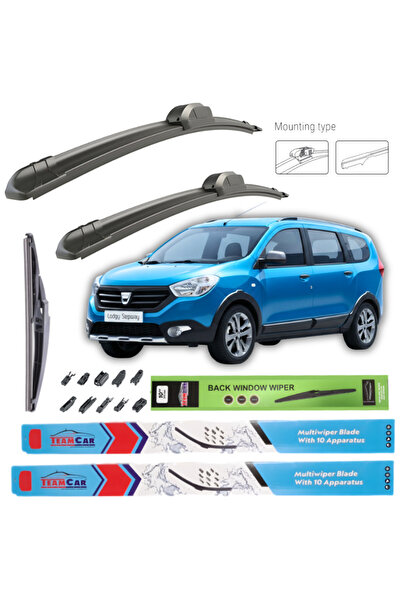 TEAMCAR Ștergătoare de parbriz Dacia Lodgy Stepway FL 2017-