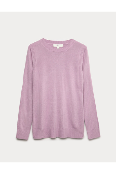 Marks & Spencer Süper Yumuşak Yuvarlak Yaka Kazak